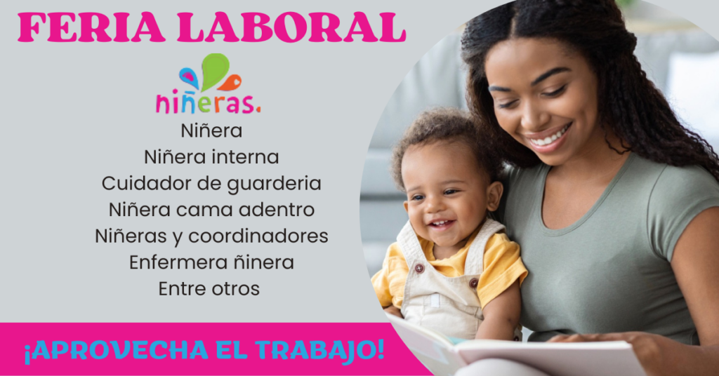 CONVOCATORIA DE TRABAJOS 12 VACANTES PARA NIÑERAS EN DIFERENTES CIUDADES
